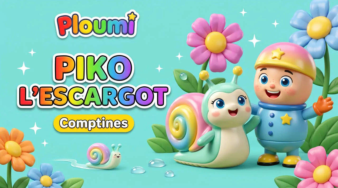 Vidéo : Le petit escargot Piko
